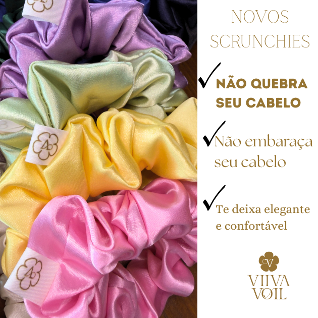 Scrunchie Cetim G