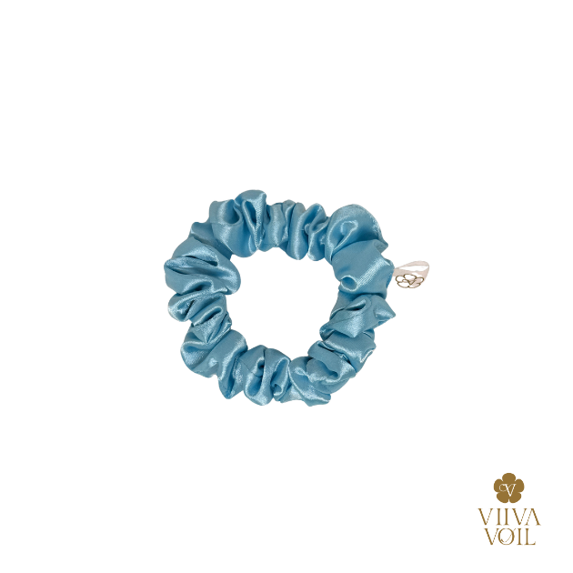 Scrunchie Cetim Slim