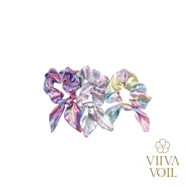 Scrunchie Dublin Brilho