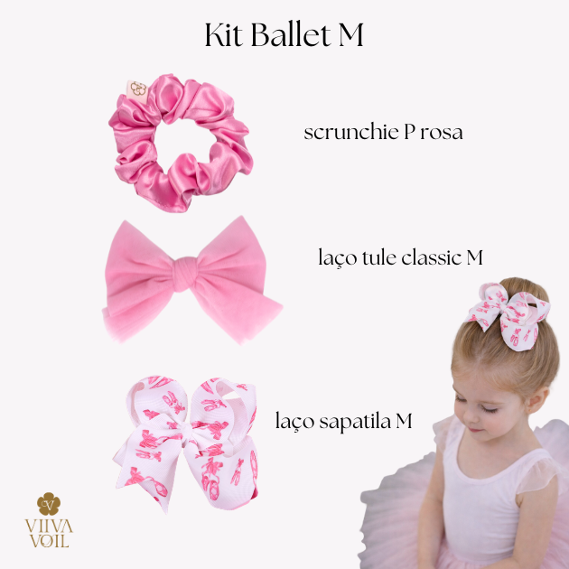 Kit Ballet 3 Peças