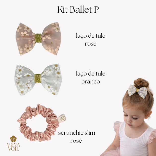 Kit Ballet 3 Peças
