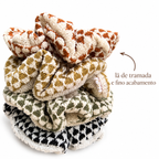 SCRUNCHIE  M Lã tramada.