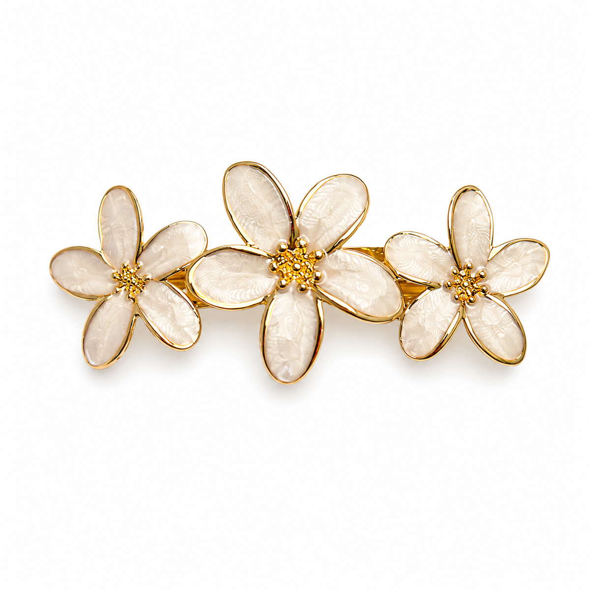 Presilha Flor - metal