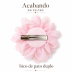 Flor de organza