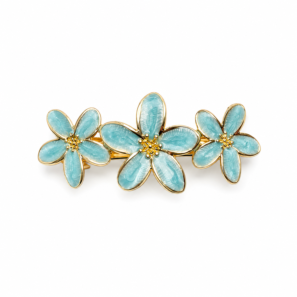 Presilha Flor - metal