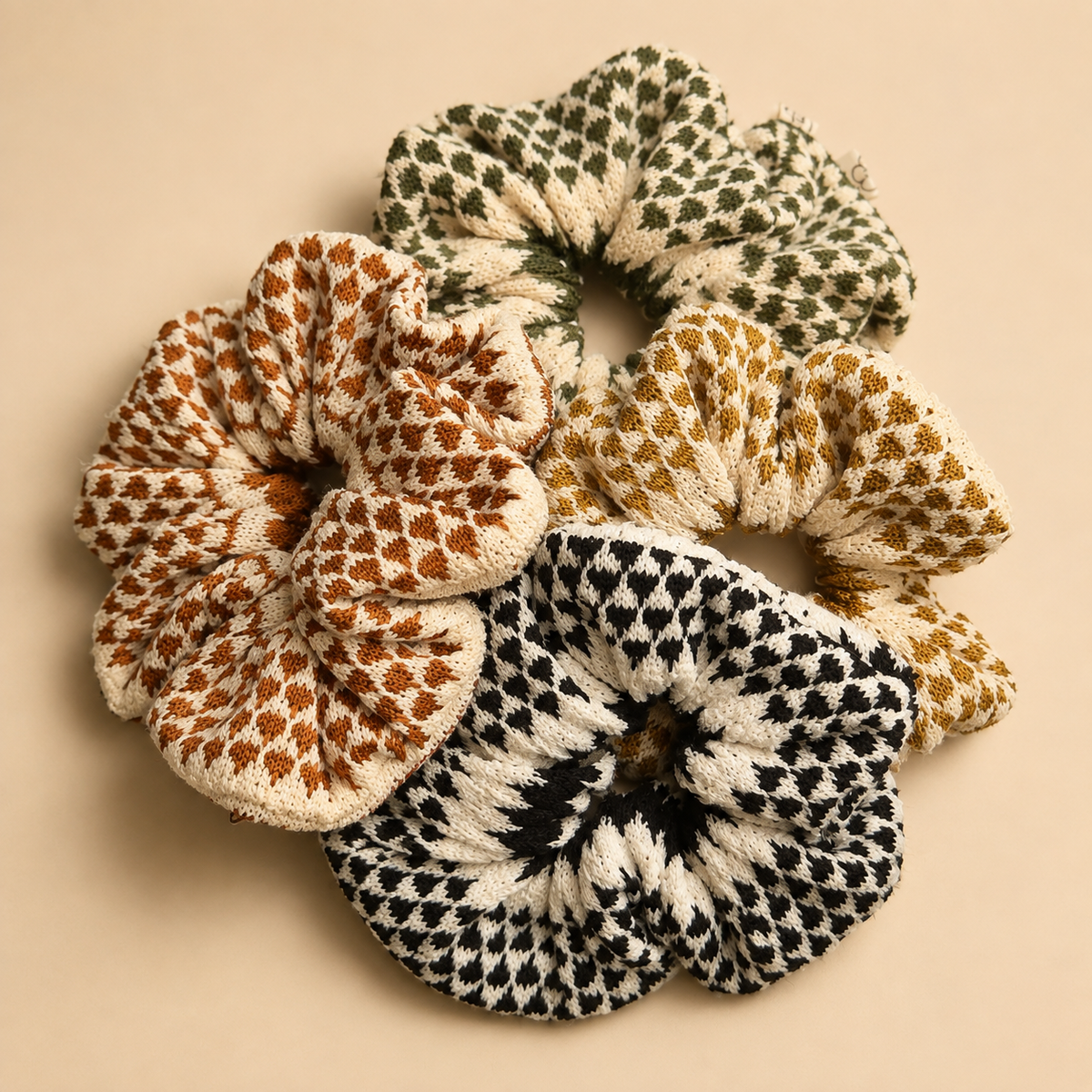 SCRUNCHIE  M Lã tramada.