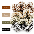 SCRUNCHIE  M Lã tramada.