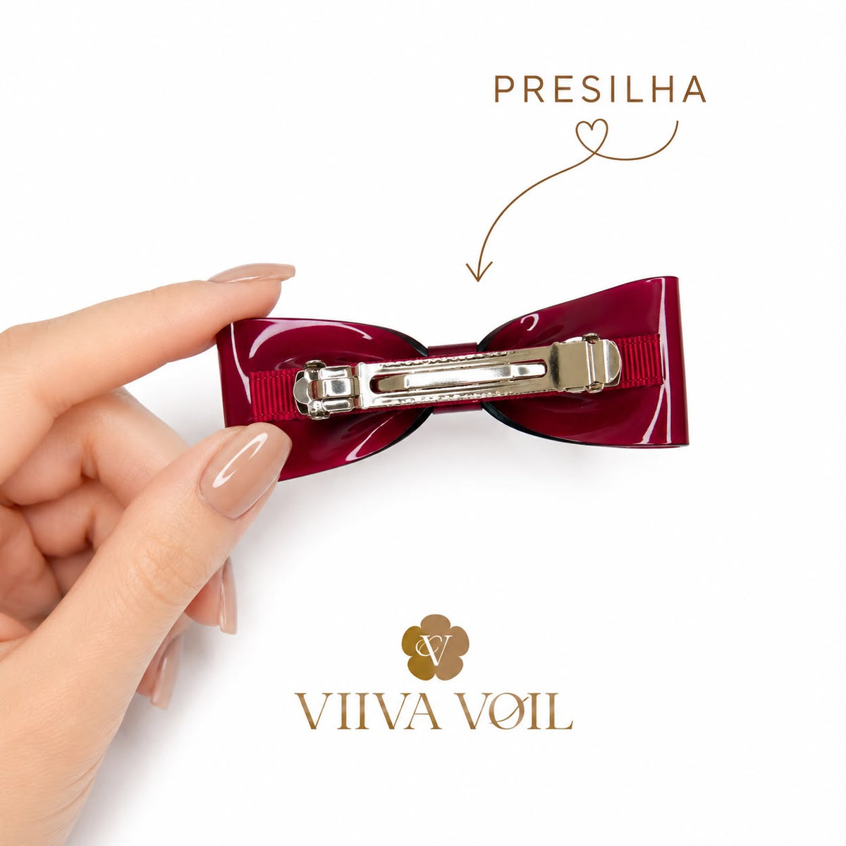 PRESILHA VINIL - Kit 05 cores